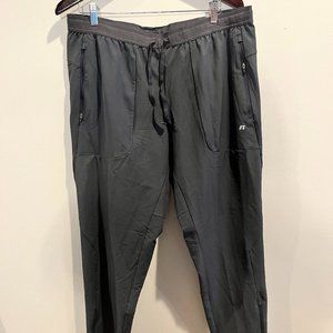 Russell XL Athletic Track Pants Gray